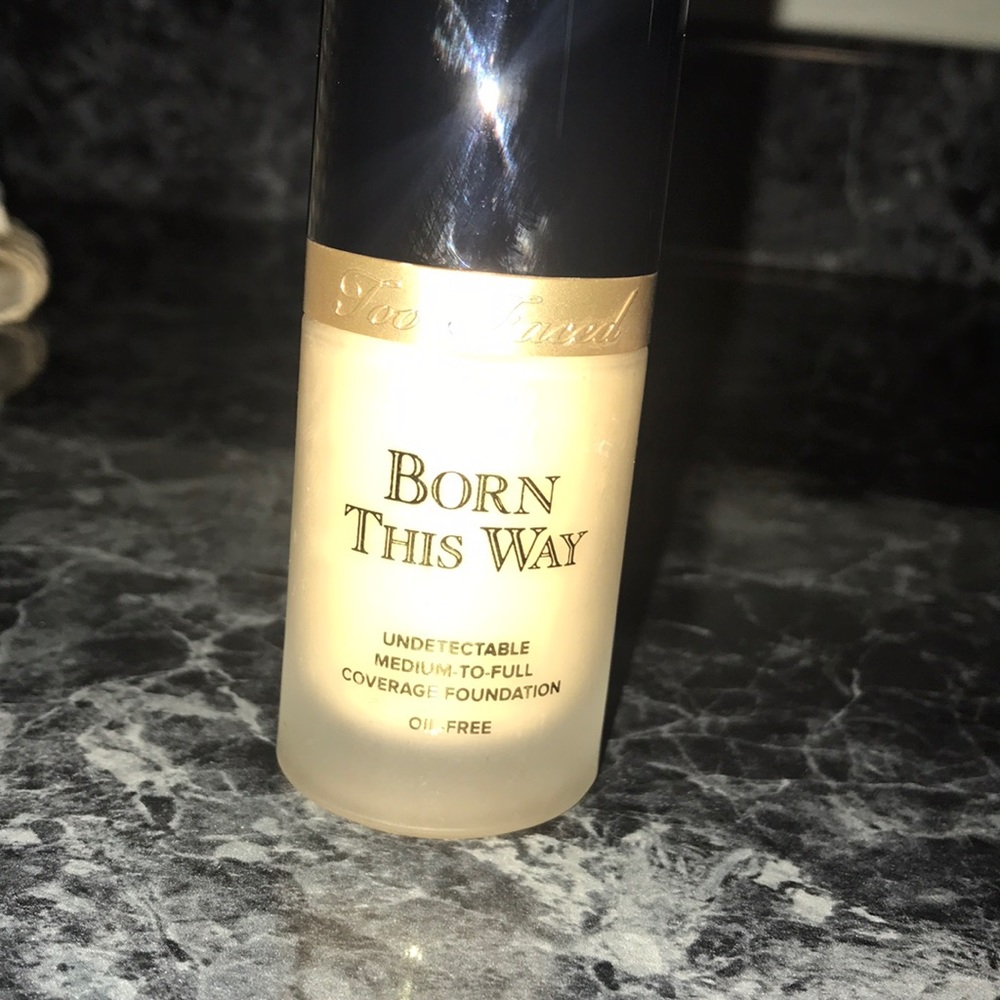 Too Faced Born This Way liquid foundation